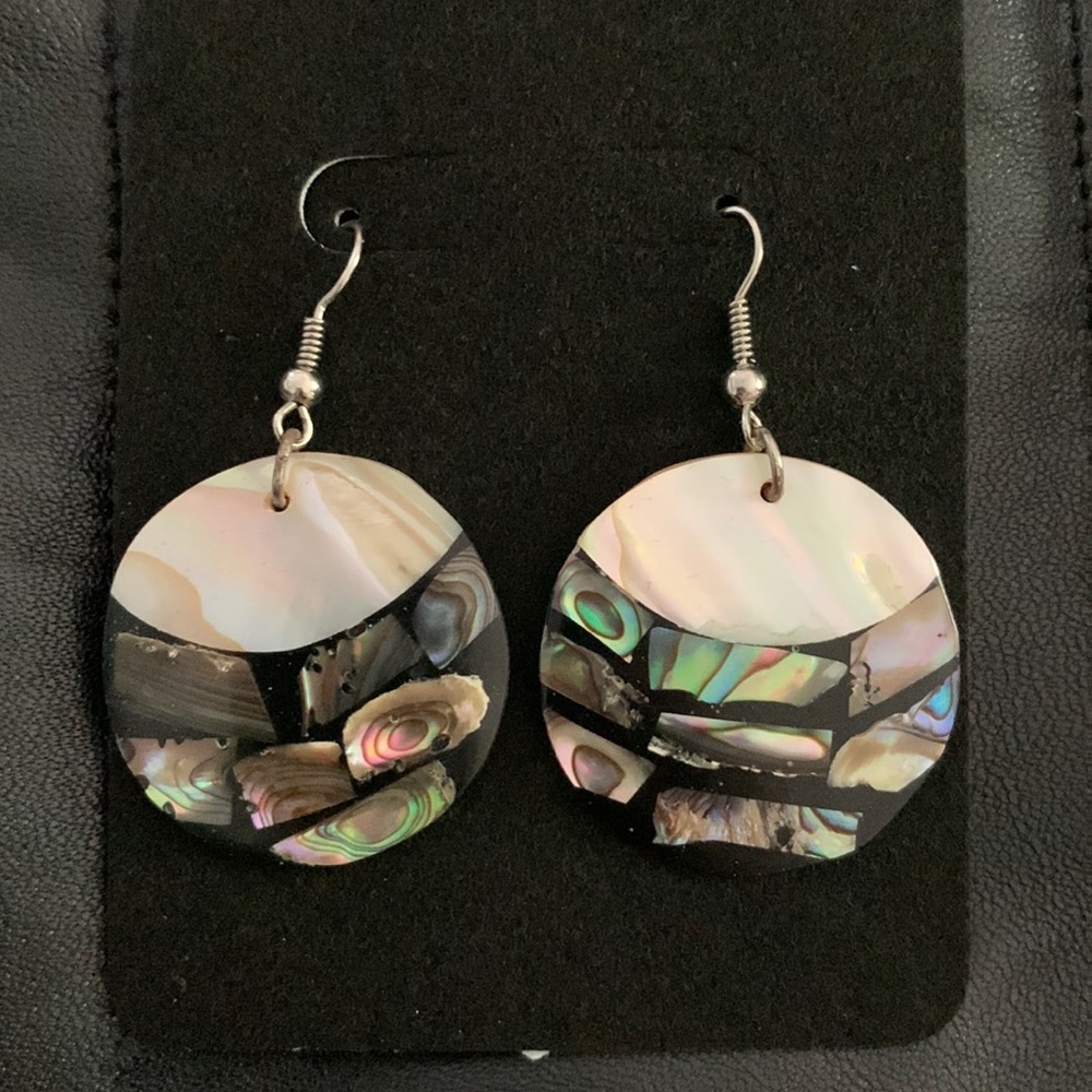 Abalone Shell earrings - Picture 1 of 1